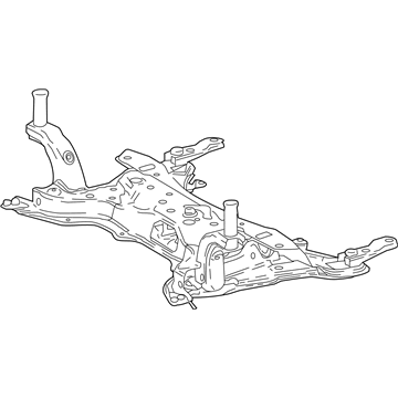 Lexus 51201-76031 CROSSMEMBER Sub-Assembly