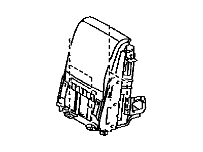 Lexus 589A0-50010-A0 Table Assy, Rear Seat Console