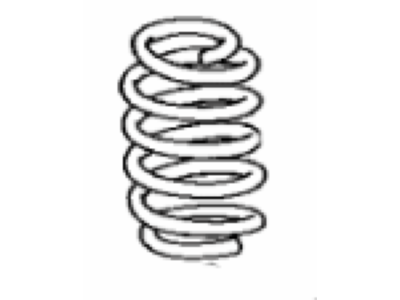 Lexus 48231-24330 Spring, Coil, Rear