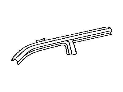 Lexus 61212-60040 Rail, Roof Side, Outer LH