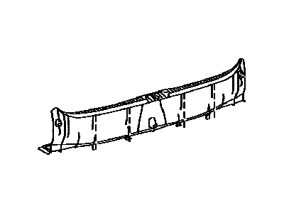 Lexus 58387-33080 Plate, Rear Floor Finish