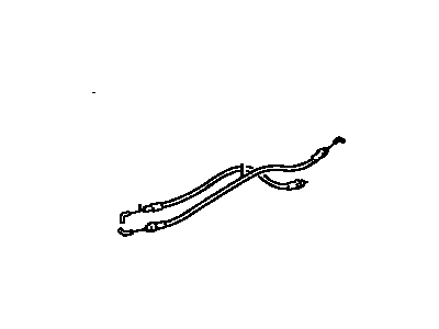 Lexus 69770-0E070 Cable Assembly, Rear Door