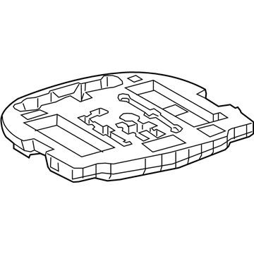 Lexus 64779-06260 Tray, Spare Wheel Co