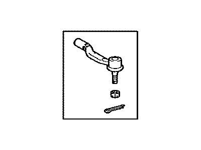 Lexus 45470-09010 Rod Assembly,Tie,LH