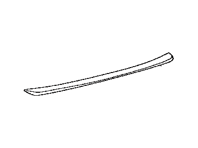 Lexus 76085-30091-A0 Spoiler Sub-Assy, Rear