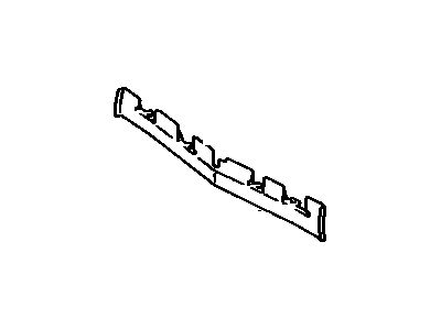 Lexus 53872-32020 Duct, Air, Lower