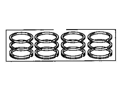 Lexus 13011-20023 Ring Set, Piston