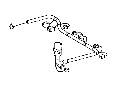 Lexus 82125-50071 Wire, Transmission