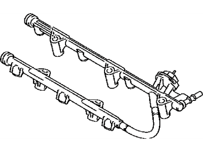 Lexus 23807-31090 Pipe Sub-Assy, Fuel Delivery