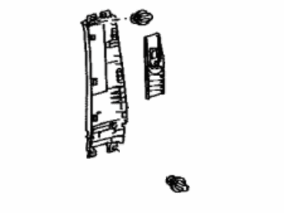 Lexus 62420-60150-A1 GARNISH Assembly, Center Pillar