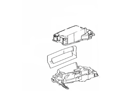 Lexus 83108-33010 Mirror Sub-Assembly, Met