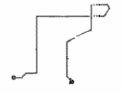 Lexus 47313-30680 Tube, Front Brake, NO.3