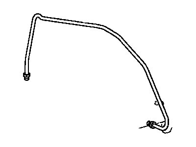 Lexus 31481-33020 Tube, Clutch Master Cylinder To Flexible Hose