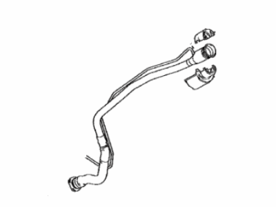 Lexus 77201-06280 Pipe Sub-Assembly, Fuel