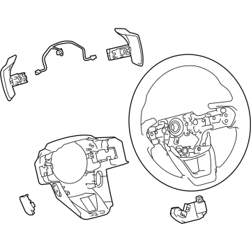 Lexus 45100-78090-C1 WHEEL ASSY, STEERING