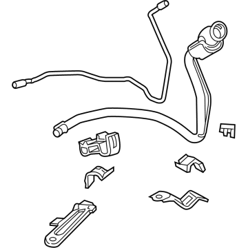 Lexus 77210-48390 Pipe Assembly, Fuel Tank