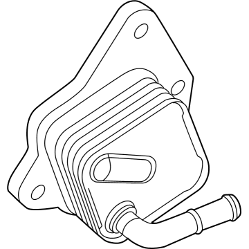 Lexus 15710-25040 COOLER ASSY, OIL