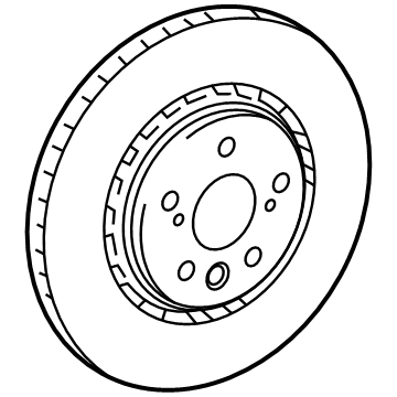 Lexus 43512-78020 DISC, FR