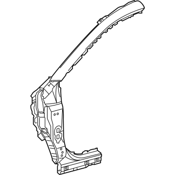 Lexus 61020-78010 MEMBER ASSY, SIDE, L