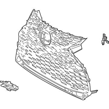 Lexus 53101-53D30 Grille Sub-Assembly, Rad