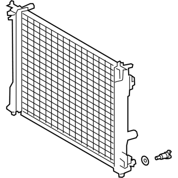 Lexus 16400-25190 Radiator Assembly