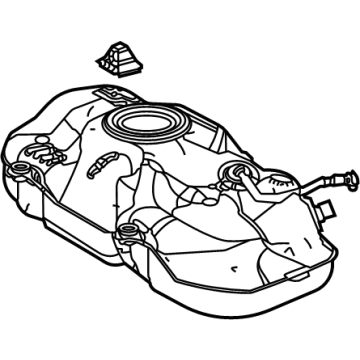 Lexus 77001-42410 TANK SUB-ASSY, FUEL