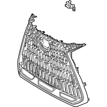 Lexus 53111-78200 GRILLE, RADIATOR