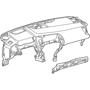 Lexus 55400-78020-C2 PAD ASSY, INSTRUMENT