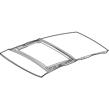 Lexus 63233-78030 PANEL, SLIDING ROOF