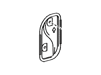 Lexus 25587-28030 Insulator, Manifold Converter, NO.2