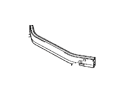 Lexus 52131-48060 Reinforcement, Front Bumper