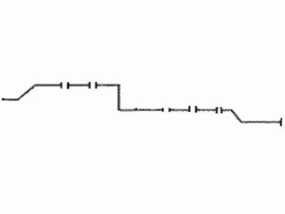 Lexus 47321-48120 Tube, Rear Brake, NO.1