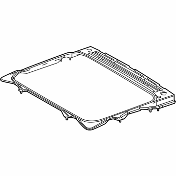 Lexus 63142-78020 REINFORCEMENT, ROOF