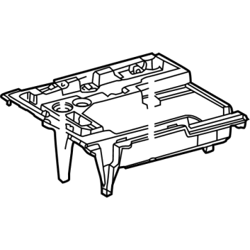 Lexus 64995-78060 BOX, DECK FLOOR, RH