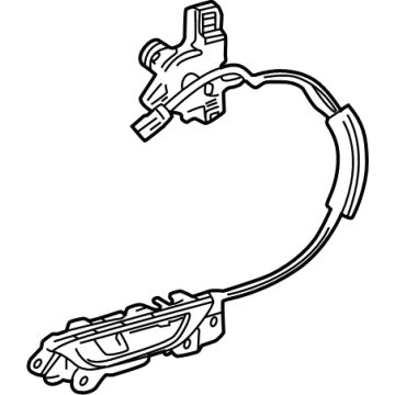 Lexus 69070-78021 HANDLE ASSY, FR DOOR