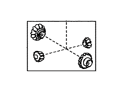 Lexus 41039-21010 Gear Kit, Differential