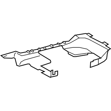 Lexus 58571-78031 Carpet, Rear Floor