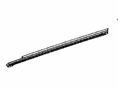 Lexus 68172-78010 WEATHERSTRIP, Front Door