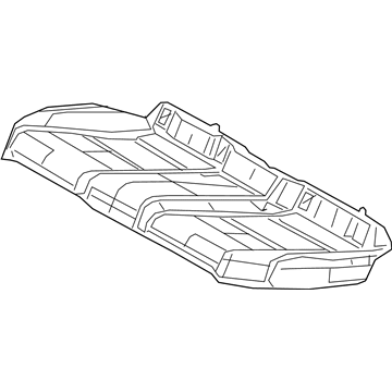 Lexus 71503-06500 Pad Sub-Assembly, RR Sea