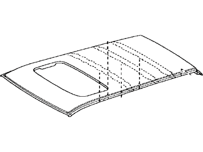 Lexus 63111-0E020 Panel, Roof