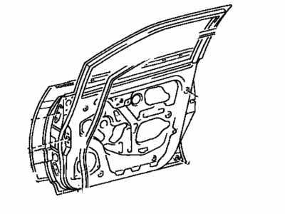 Lexus 67002-48010 Panel Sub-Assy, Front Door, LH