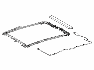 Lexus 63202-33180-E0 Rail Sub-Assembly, Slide