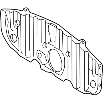 Lexus 64206-24010 Panel Sub-Assy, Room Partition