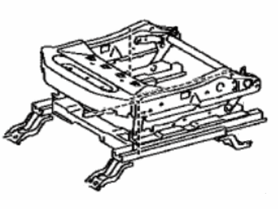 Lexus 72020-60502 ADJUSTER Assembly, FR Se