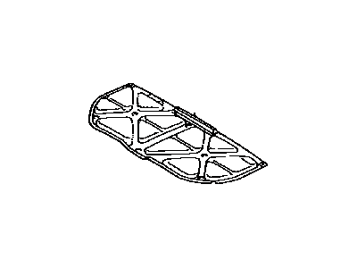 Lexus 53341-24100 INSULATOR, Hood