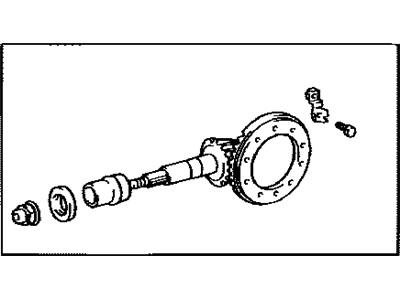 Lexus 41201-80189 Final Gear Kit, Differential, Rear