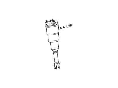 Lexus 48010-50150 Cylinder Assy, Pneumatic, Front RH W/Shock Absorber