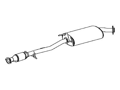 Lexus 17420-0P590 Pipe Assy, Exhaust