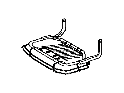 Lexus 71660-0E010 Frame Sub-Assy, Rear Seat Cushion, LH