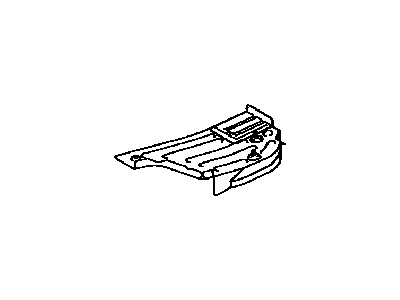 Lexus 58306-0E020 Panel Sub-Assy, Rear Floor Side, LH